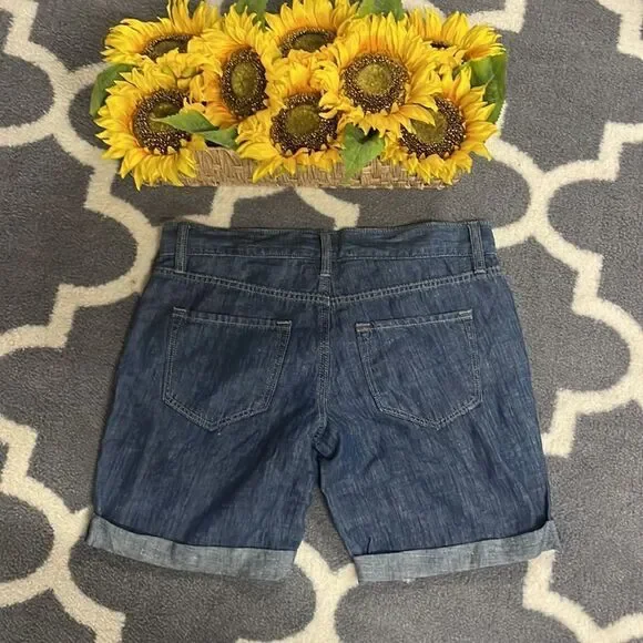 NWT Ann Taylor Loft light weight denim shorts - Picture 12 of 12